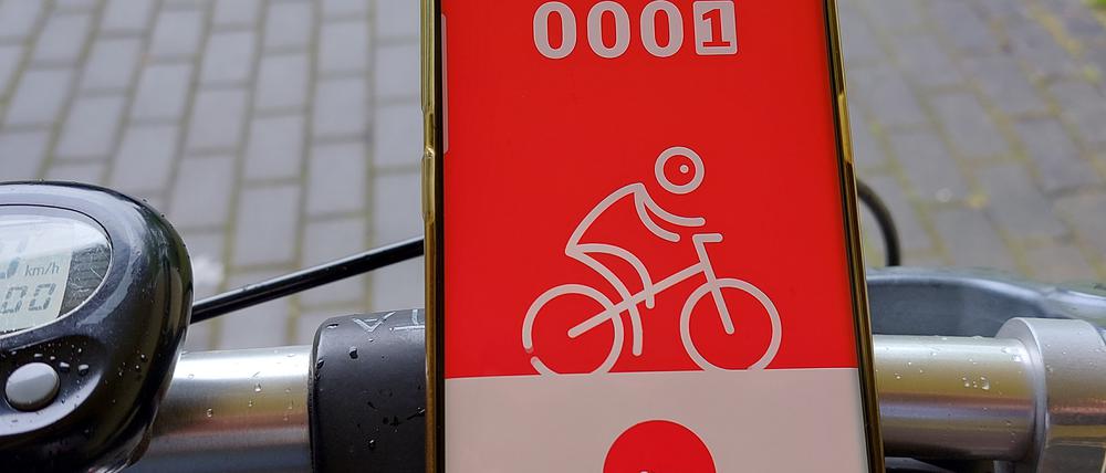 Die App DB Rad+, mit der man Kilometer sammeln und Prämien einlösen kann