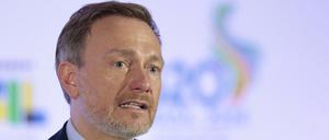 Finanzminister Christian Lindner.