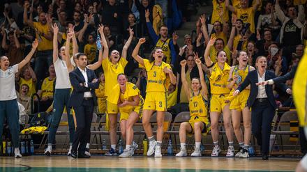 Albas Basketballerinnen setzten sich im ersten Finalspiel gegen Keltern durch.