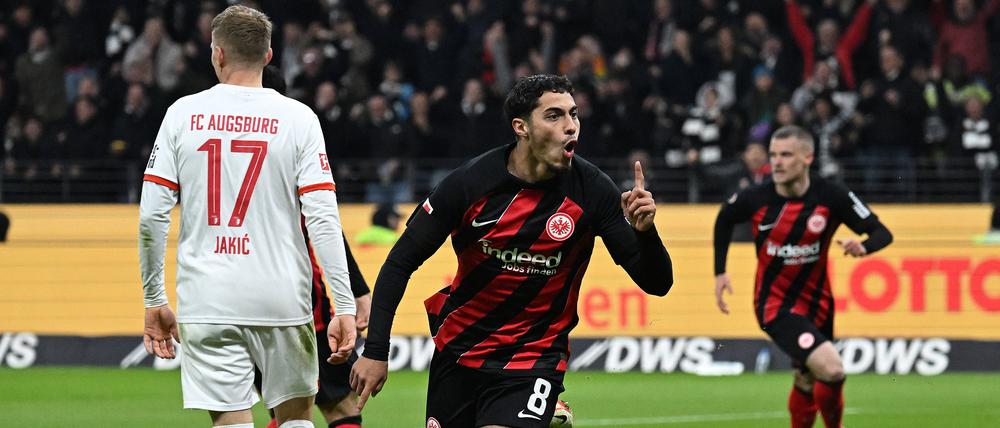 Fares Chaibi brachte die Eintracht in Führung.