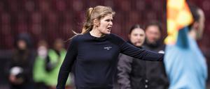 Die Trainerin der Young Boys Bern, Imke Wübbenhorst, zeigte sich nach der Niederlage gegen Servette FC Chênois genervt.