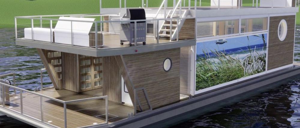 Die Havel-Therme erweitert ihr Angebot um ein Saunaboot. 