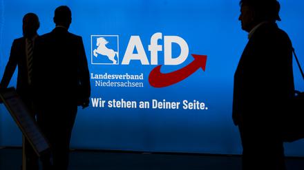 Landesparteitag der AfD Niedersachsen i August 2023.