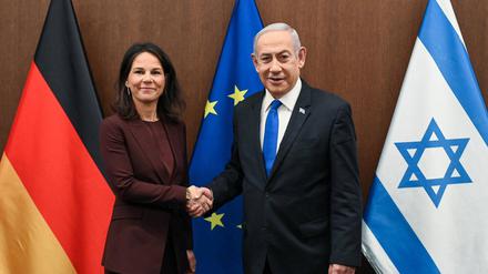 In der vergangenen Woche reiste Außenministerin Annalena Baerbock zum siebten Mal nach Israel – auch das soll bei der Beschwichtigung Netanjahus geholfen haben.