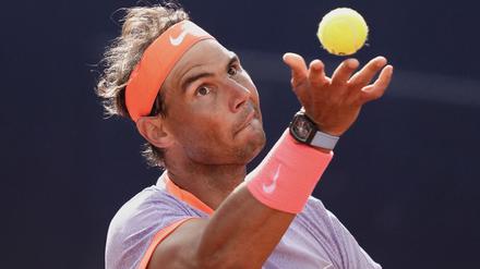 Rafael Nadal gab zuletzt in Barcelona sein Comeback nach neuerlicher Verletzungspause.
