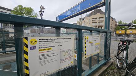 Neue Schäden wurden Alt-Tegel entdeckt.  