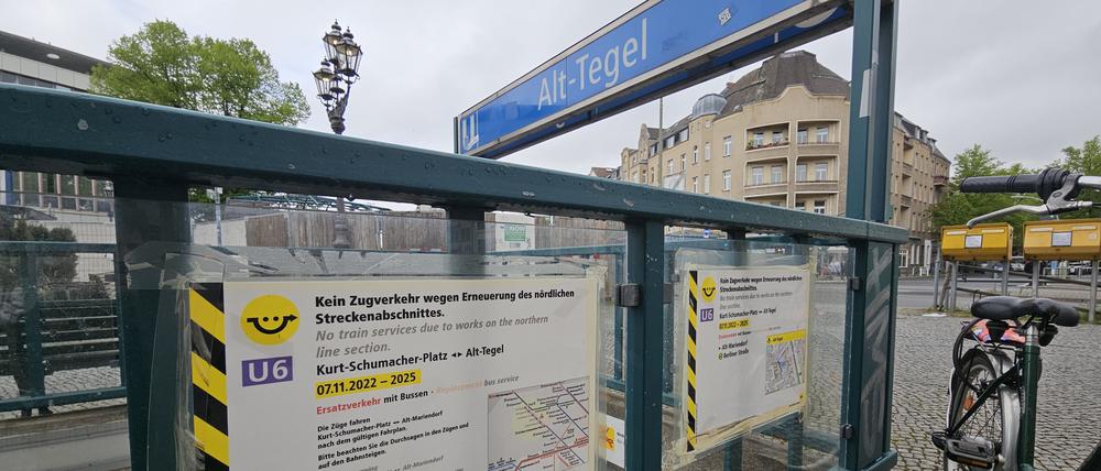 Neue Schäden wurden Alt-Tegel entdeckt.  