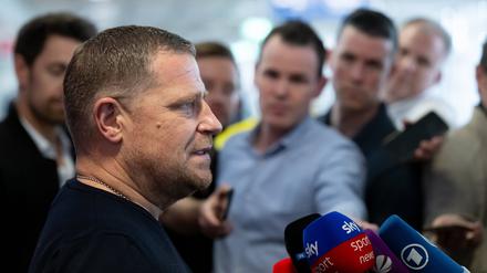 Bayerns neuer Manager Max Eberl hofft auf ein baldiges Ende der Trainersuche. 