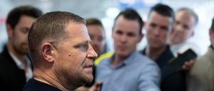 Bayerns neuer Manager Max Eberl hofft auf ein baldiges Ende der Trainersuche. 