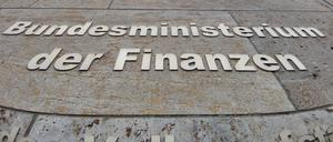 Das Bundesfinanzministerium in der Berliner Wilhelmstraße