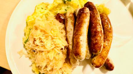 Wurstarier wissen: Nürnberger und Sauerkraut schmecken eigentlich immer.