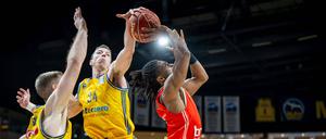Justin Bean im Spiel gegen Bamberg.