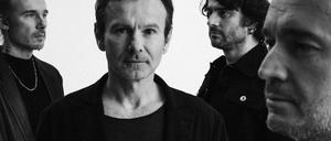  Die ukrainische Band Okean Elzy mit Sänger Swjatoslaw Wakartschuk (2. von links).