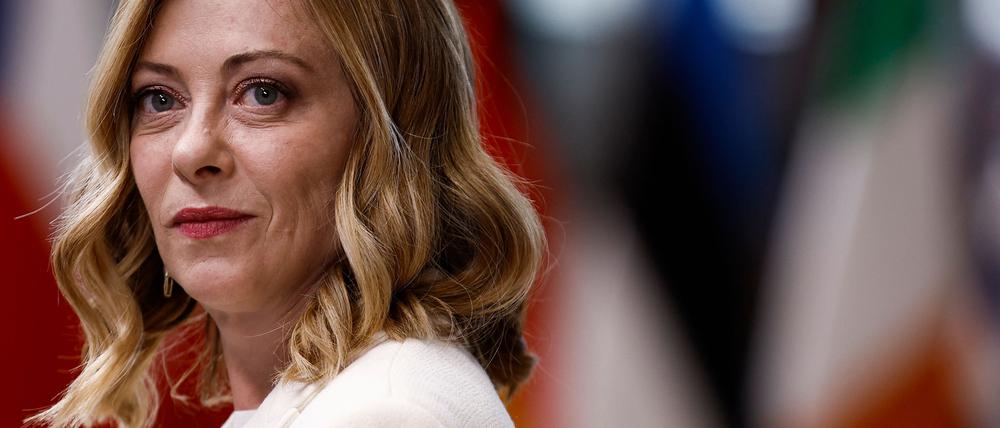 Keine Lust auf schlechte Erinnerungen: Italiens Premierministerin Giorgia Meloni