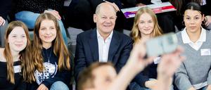 Auftaktveranstaltung zum Girls’ Day mit Bundeskanzler Olaf Scholz am 23. April 2024 in Berlin.