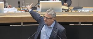 Torsten Schneider, SPD, im Berliner Abgeordnetenhaus.