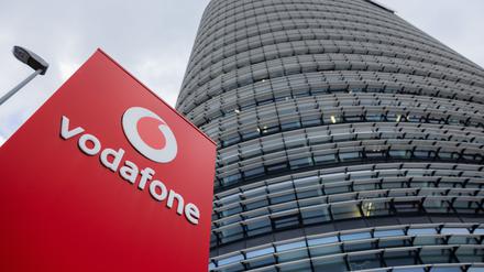 Blick auf die Zentrale des Mobilfunkanbieters Vodafone Deutschland.