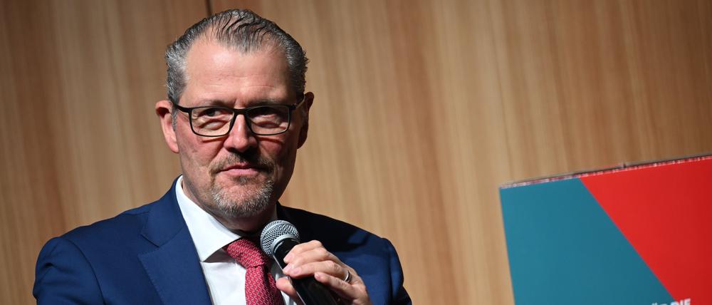 Rainer Dulger, Präsident Bundesvereinigung der Deutschen Arbeitgeberverbände, bei einem Festakt in Berlin.