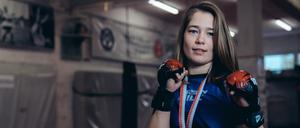 MMA-Kämpferin und Medizinstudentin Anna Gaul wurde bereits zur Junioren-Weltmeisterin und zweimaligen Europameisterin gekürt.