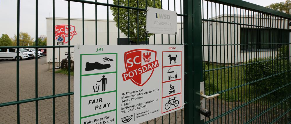 Der Sitz des SC Potsdam am Kirchsteigfeld.