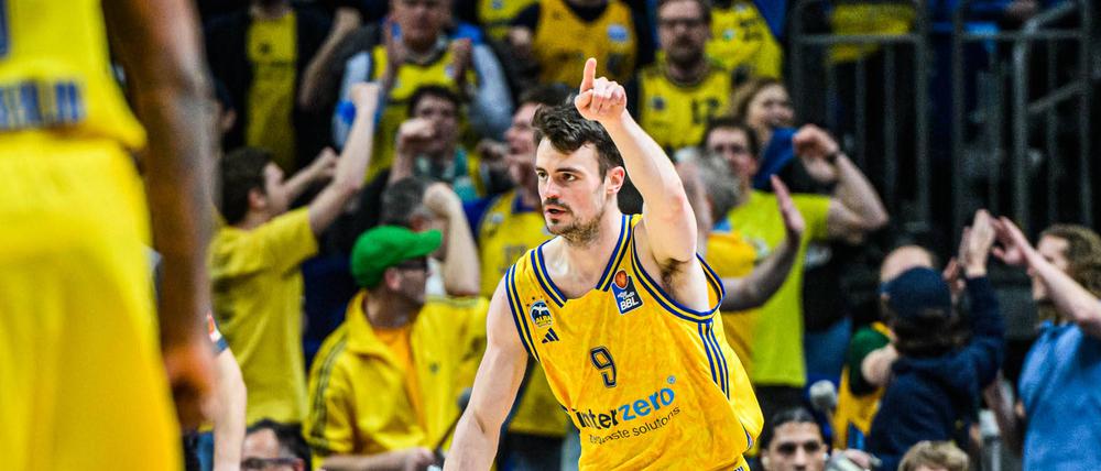 Jonas Mattisseck erzielte neun Punkte in 64 Sekunden.