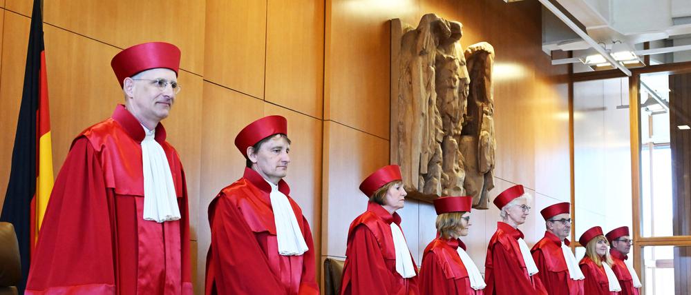 Der Zweite Senat des Bundesverfassungsgerichts