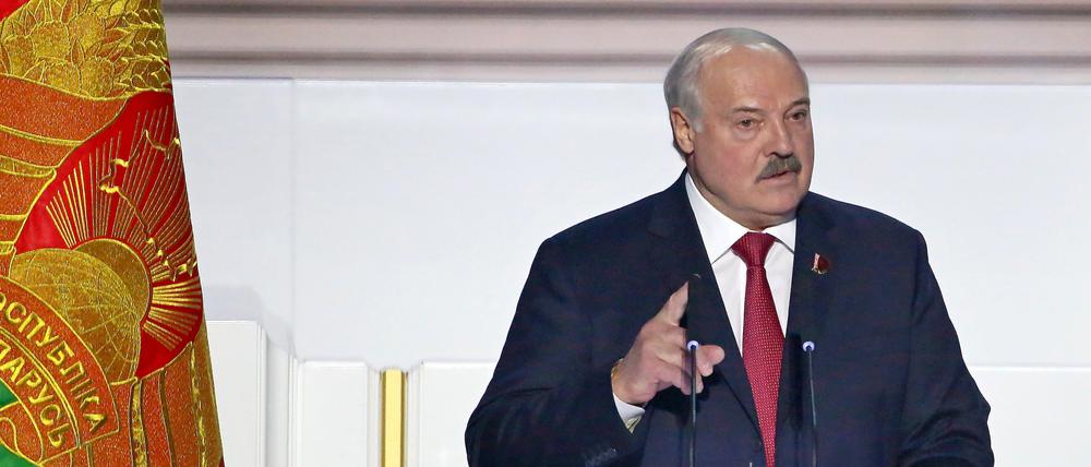 Der belarussische Präsident Alexander Lukaschenko.