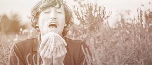 Hatschi! Wenn die Pollen fliegen, kann ein Ausflug ins Grüne für Allergiker anstrengend werden.