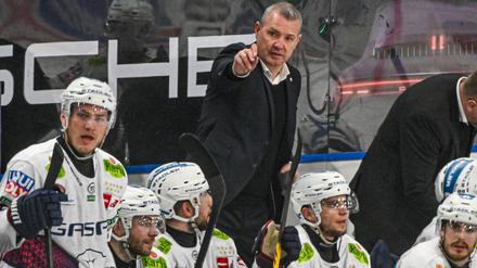 Serge Aubin trainiert den Meister Eisbären Berlin. 