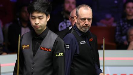 Mark Williams wurde vor der WM hoch gehandelt, doch dann kam schon in Runde eins das Aus gegen Vorjahreshalbfinalist Si Jiahui.