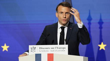 Frankreichs Präsident Emmanuel Macron.