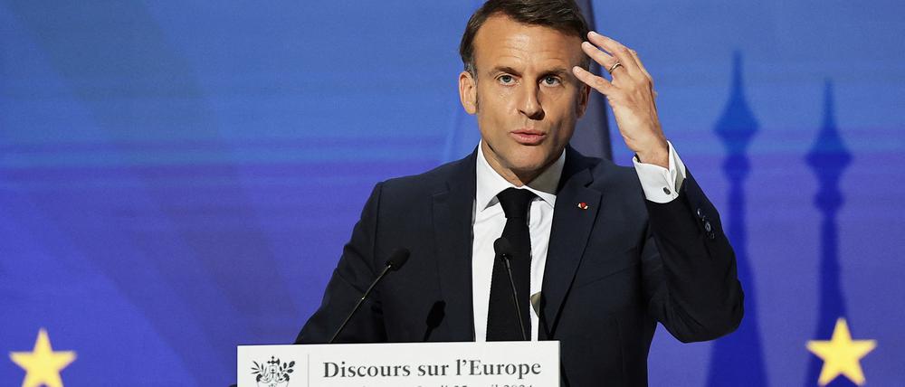 Frankreichs Präsident Emmanuel Macron.