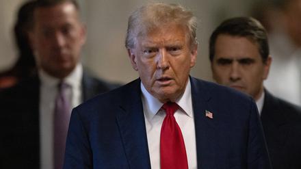 Ex-US-Präsident Donald Trump 