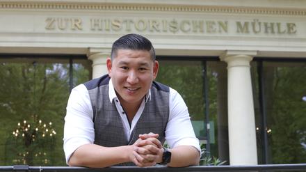 Restaurant Historische Mühle am Park Sanssouci. Neuer Betreiber Restaurantchef Hee-Sun Kim.