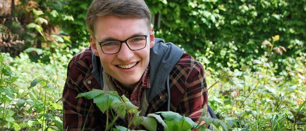 Robin König, bekannt als Robinga Schnögelrögel, ist „Plantfluencer“.