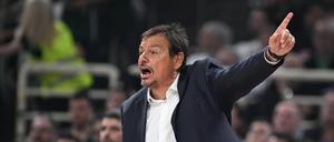 Panathinaikos-Trainer Ergin Ataman ist momentan nicht gut auf die Euroleague und die Schiedsrichter zu sprechen.