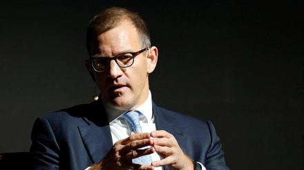 Der tschechische Investor Daniel Křetínský, hier bei einer Konferenz in Prag, steigt bei Thyssenkrupp ein.  