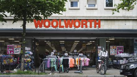 Die Woolworth-Filiale in der Schöneberger Hauptstraße. 