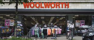 Die Woolworth-Filiale in der Schöneberger Hauptstraße. 