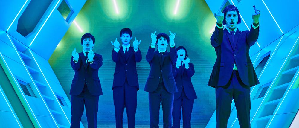 Immer auf Protest getrimmt: Szene aus Sibylle Bergs „RCE“ am Berliner Ensemble