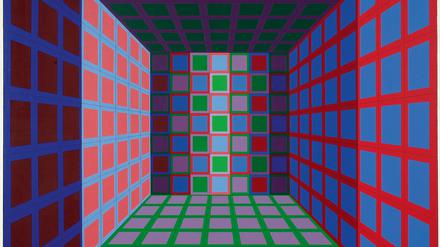 Victor Vasarely, „Balaton“ von 1977.