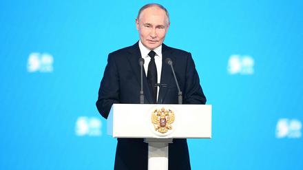 Der russische Präsident: Wladimir Putin.