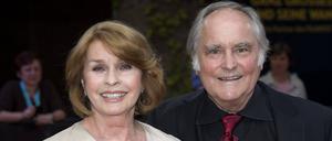 Schauspielerin Senta Berger (l.) und ihr Mann Michael Verhoeven bei einem Gala-Abend in München am 01.07.2014.