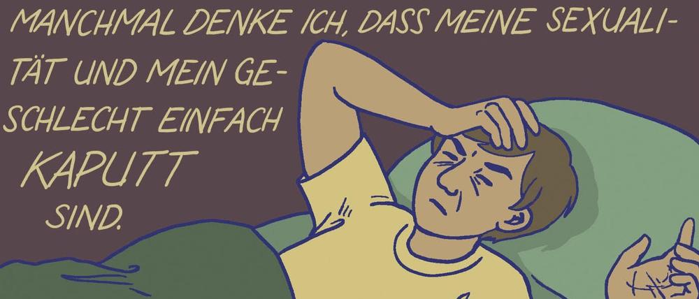 Maia Kobabe im Selbstporträt.