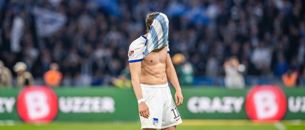 Zum Verstecken, aber doch ein Hingucker: Hertha BSC in der Saison 2023/24.