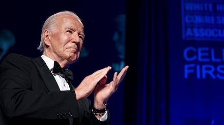 Der amtierende US-Präsident Joe Biden machte sich über seinen Vorgänger Donald Trump lustig.