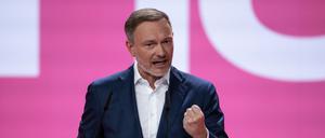 Christian Lindner, FDP-Vorsitzender und Bundesfinanzminister.
