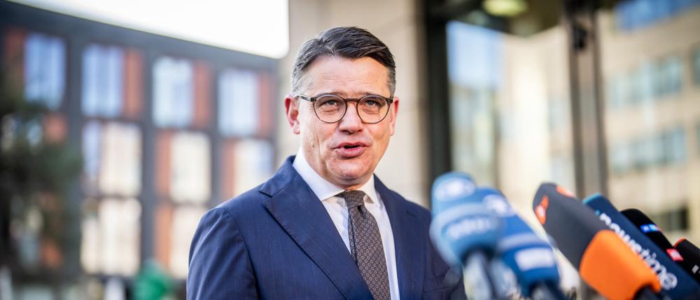 Regierungschef von Hessen: Boris Rhein (CDU).
