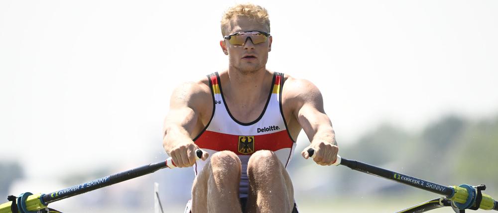 Oliver Zeidler ist erneut der beste Einer-Ruderer Europas.