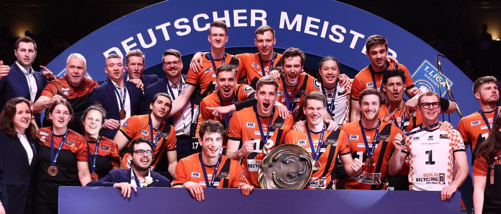 Zum 14. Mal sind die BR Volleys Deutscher Meister.